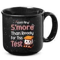 You Are Smore Than Ready For This Test Testing Day Teacher 15oz Campfire Ceramic Mug