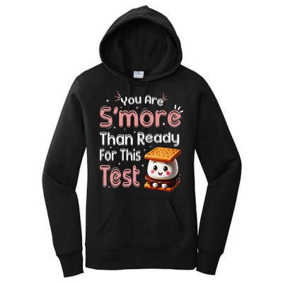 You Are Smore Than Ready For This Test Testing Day Teacher Women's Pullover Hoodie