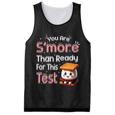 You Are Smore Than Ready For This Test Testing Day Teacher Mesh Reversible Basketball Jersey Tank