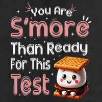 You Are Smore Than Ready For This Test Testing Day Teacher Golf Towel