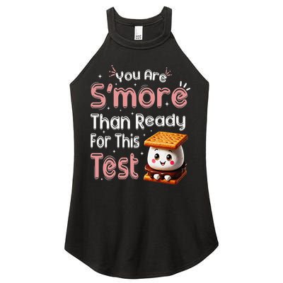 You Are Smore Than Ready For This Test Testing Day Teacher Women's Perfect Tri Rocker Tank