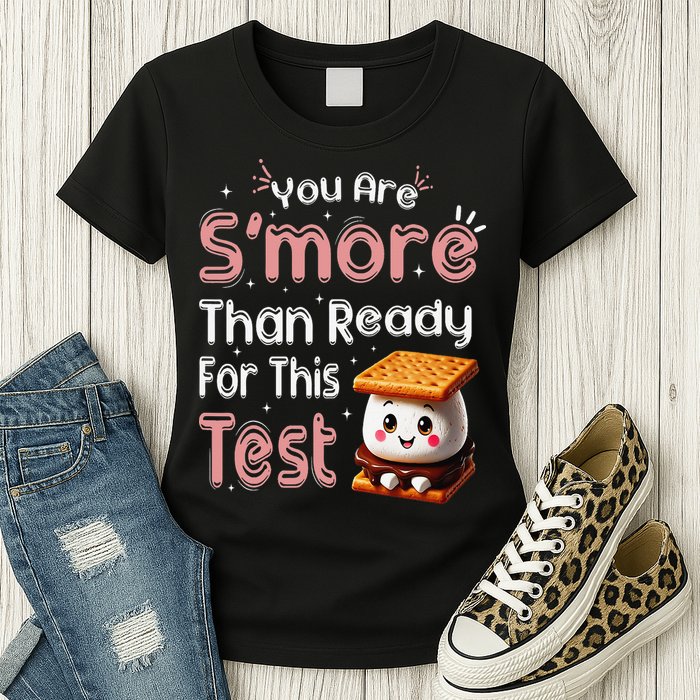 You Are Smore Than Ready For This Test Testing Day Teacher Womens T-Shirt