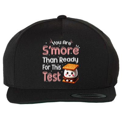 You Are Smore Than Ready For This Test Testing Day Teacher Wool Snapback Cap