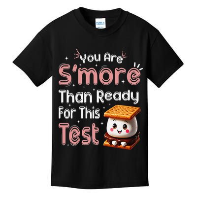 You Are Smore Than Ready For This Test Testing Day Teacher Kids T-Shirt