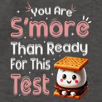 You Are Smore Than Ready For This Test Testing Day Teacher Vector Backpack