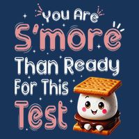 You Are Smore Than Ready For This Test Testing Day Teacher Infant Baby Jersey Bodysuit