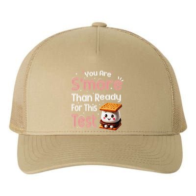 You Are Smore Than Ready For This Test Testing Day Teacher Yupoong Adult 5-Panel Trucker Hat