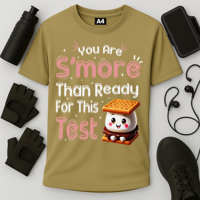 You Are Smore Than Ready For This Test Testing Day Teacher Performance Shirt