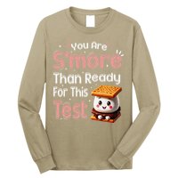 You Are Smore Than Ready For This Test Testing Day Teacher Long Sleeve Shirt