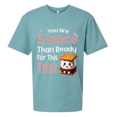 You Are Smore Than Ready For This Test Testing Day Teacher Sueded Cloud Jersey T-Shirt