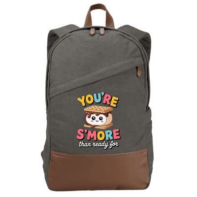 You Are Smore Than A Test Score Cotton Canvas Backpack