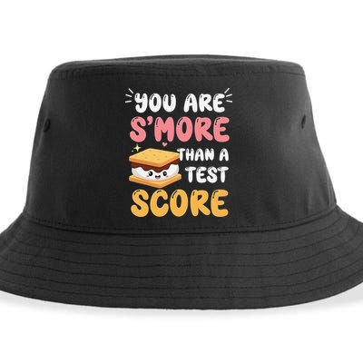 You Are Smore Than A Test Score State Test Day Teacher Sustainable Bucket Hat