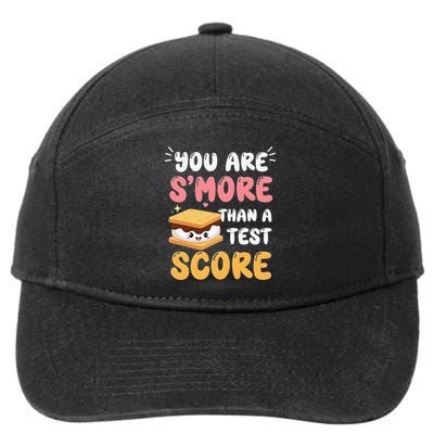 You Are Smore Than A Test Score State Test Day Teacher 7-Panel Snapback Hat