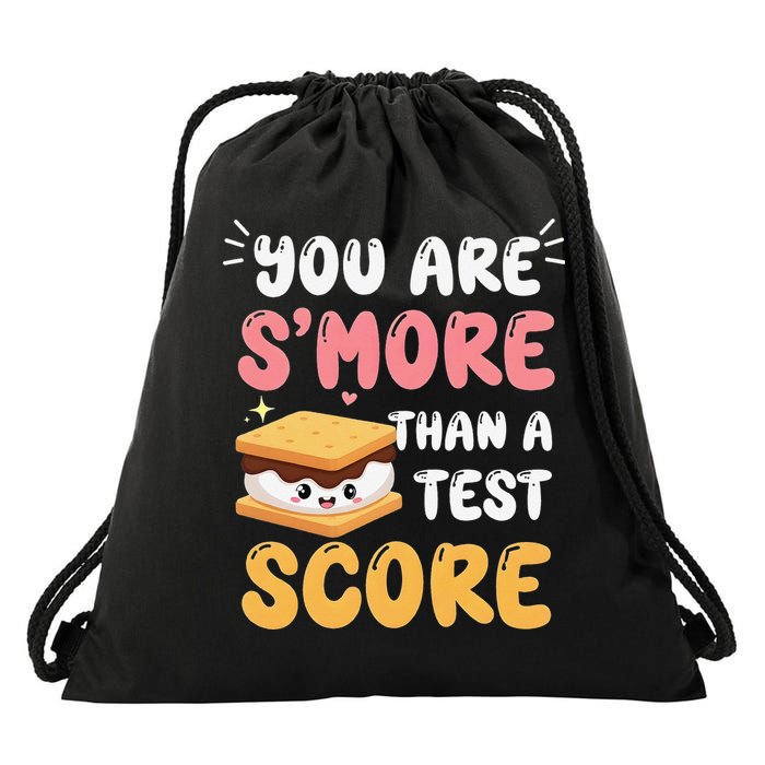 You Are Smore Than A Test Score State Test Day Teacher Drawstring Bag