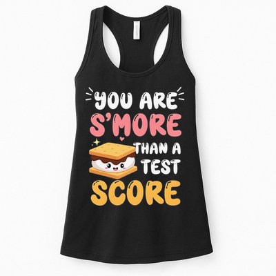 You Are Smore Than A Test Score State Test Day Teacher Womens Tank Top