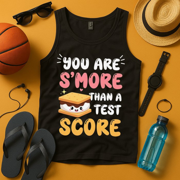 You Are Smore Than A Test Score State Test Day Teacher Tank Top
