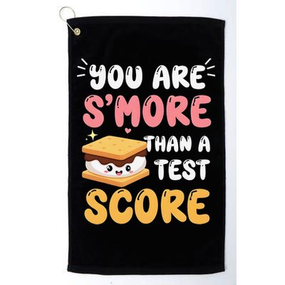 You Are Smore Than A Test Score State Test Day Teacher Golf Towel