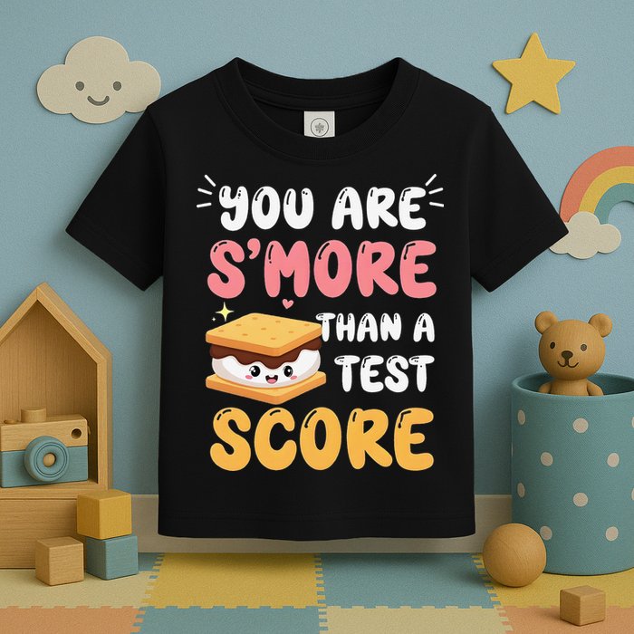 You Are Smore Than A Test Score State Test Day Teacher Toddler T-Shirt