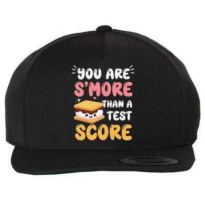 You Are Smore Than A Test Score State Test Day Teacher Wool Snapback Cap