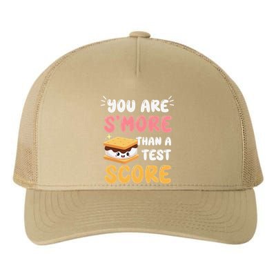 You Are Smore Than A Test Score State Test Day Teacher Yupoong Adult 5-Panel Trucker Hat