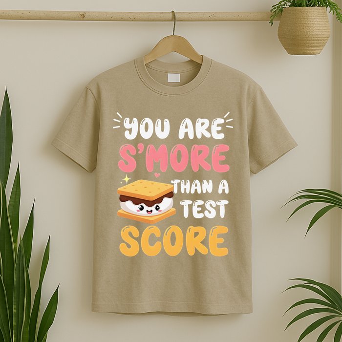 You Are Smore Than A Test Score State Test Day Teacher T-Shirt
