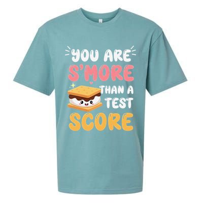 You Are Smore Than A Test Score State Test Day Teacher Sueded Cloud Jersey T-Shirt