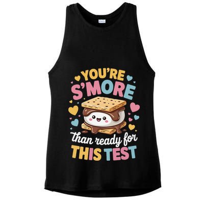 You Are Smore Than Ready For This Test Test Day Teacher Ladies PosiCharge Tri-Blend Wicking Tank