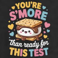 You Are Smore Than Ready For This Test Test Day Teacher Garment-Dyed Fleece Hoodie