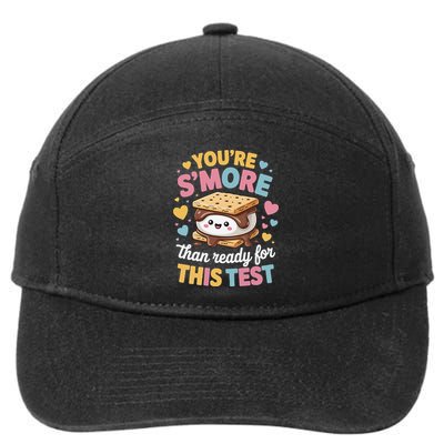 You Are Smore Than Ready For This Test Test Day Teacher 7-Panel Snapback Hat