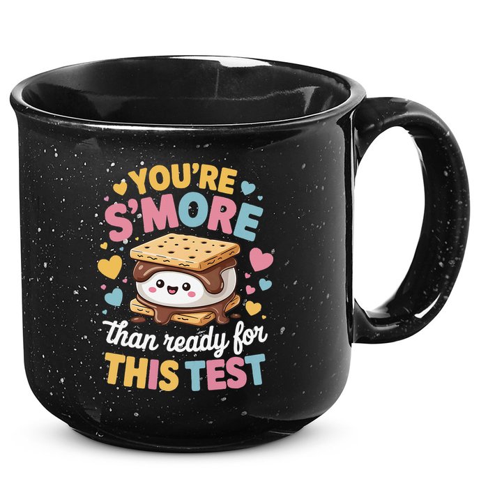 You Are Smore Than Ready For This Test Test Day Teacher 15oz Campfire Ceramic Mug