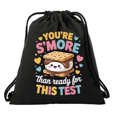 You Are Smore Than Ready For This Test Test Day Teacher Drawstring Bag