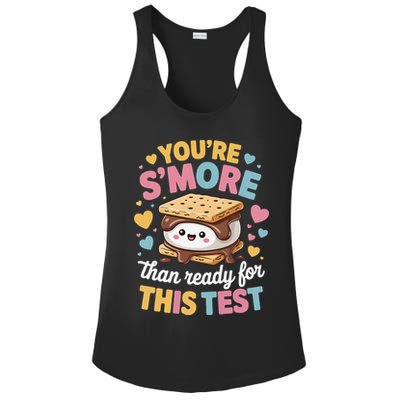 You Are Smore Than Ready For This Test Test Day Teacher Ladies PosiCharge Competitor Racerback Tank