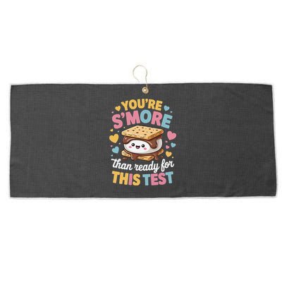 You Are Smore Than Ready For This Test Test Day Teacher Large Microfiber Waffle Golf Towel