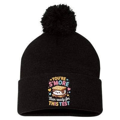 You Are Smore Than Ready For This Test Test Day Teacher Pom Pom 12in Knit Beanie