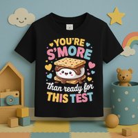 You Are Smore Than Ready For This Test Test Day Teacher Toddler T-Shirt