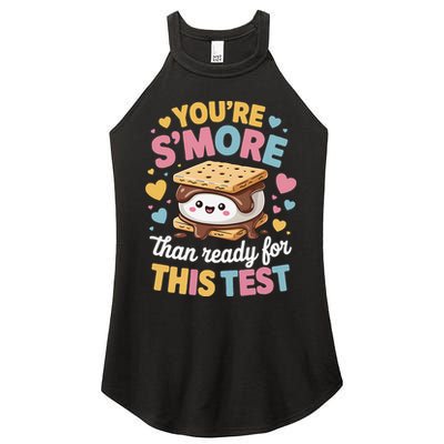 You Are Smore Than Ready For This Test Test Day Teacher Women's Perfect Tri Rocker Tank