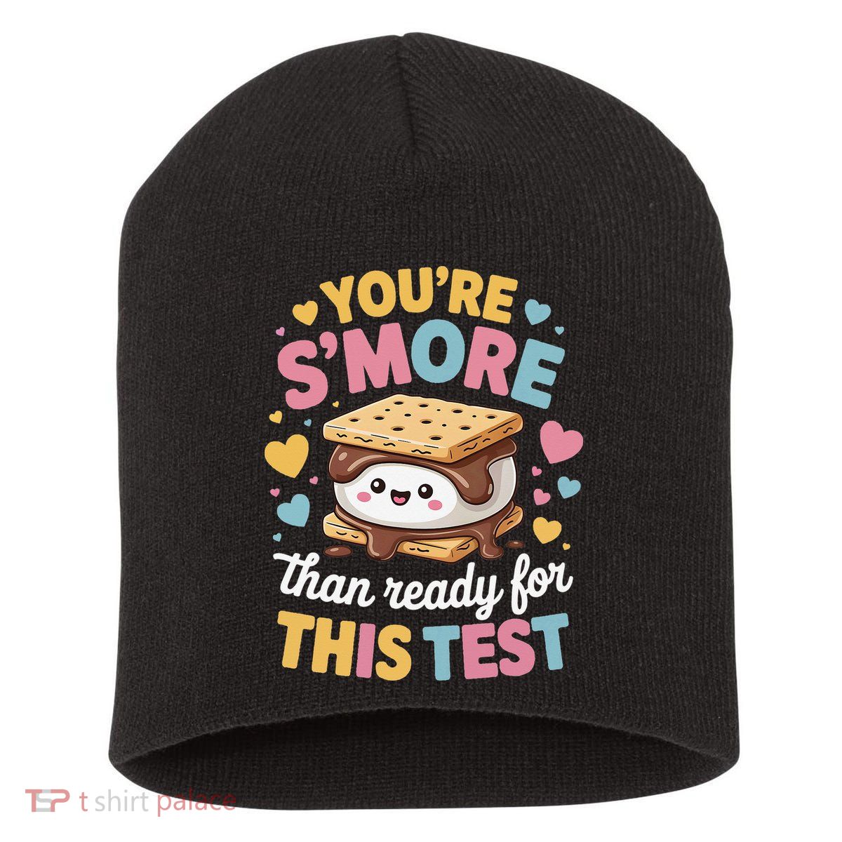 You Are Smore Than Ready For This Test Test Day Teacher Short Acrylic Beanie