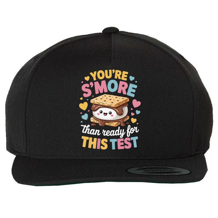 You Are Smore Than Ready For This Test Test Day Teacher Wool Snapback Cap