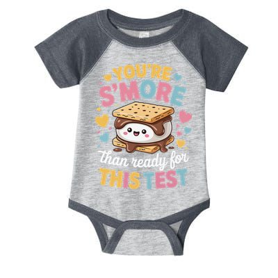 You Are Smore Than Ready For This Test Test Day Teacher Infant Baby Jersey Bodysuit
