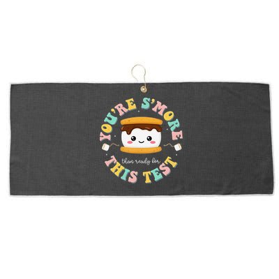 You Are Smore Than A Test Score State Test Day Teacher Large Microfiber Waffle Golf Towel
