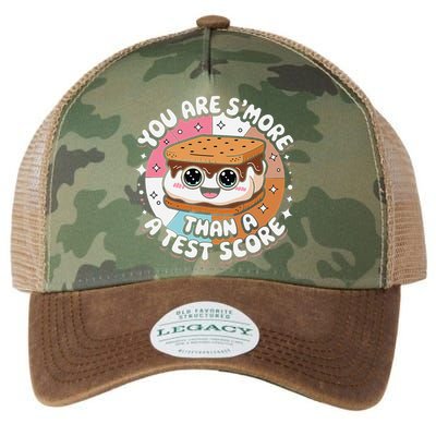 You Are Smore Than Ready For This Test Test Day Teacher Legacy Tie Dye Trucker Hat