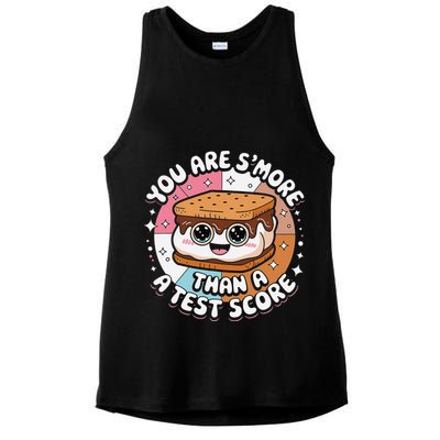 You Are Smore Than Ready For This Test Test Day Teacher Ladies PosiCharge Tri-Blend Wicking Tank