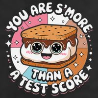 You Are Smore Than Ready For This Test Test Day Teacher Garment-Dyed Fleece Hoodie