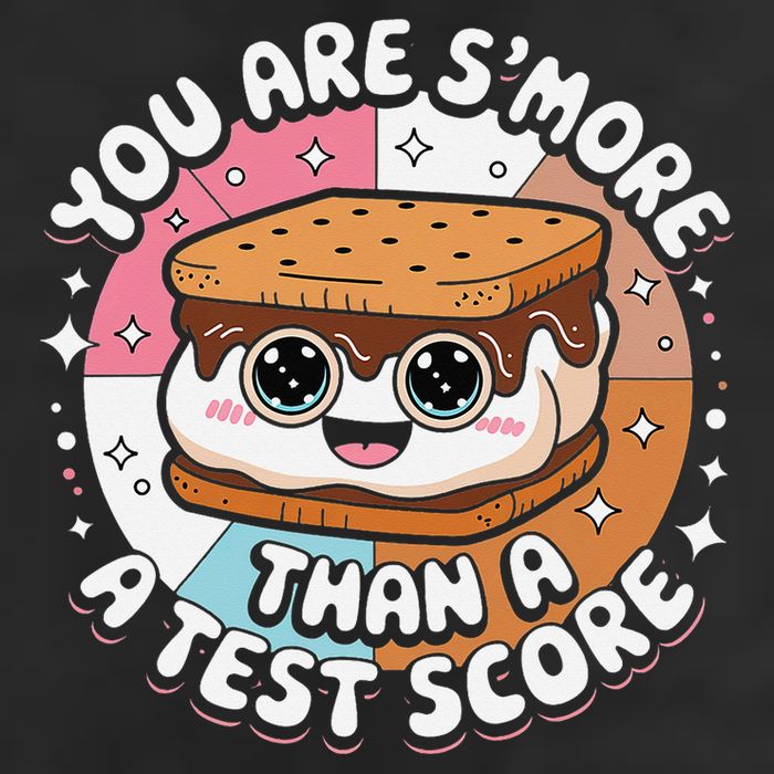 You Are Smore Than Ready For This Test Test Day Teacher Garment-Dyed Fleece Hoodie
