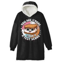 You Are Smore Than Ready For This Test Test Day Teacher Hooded Wearable Blanket