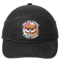 You Are Smore Than Ready For This Test Test Day Teacher 7-Panel Snapback Hat