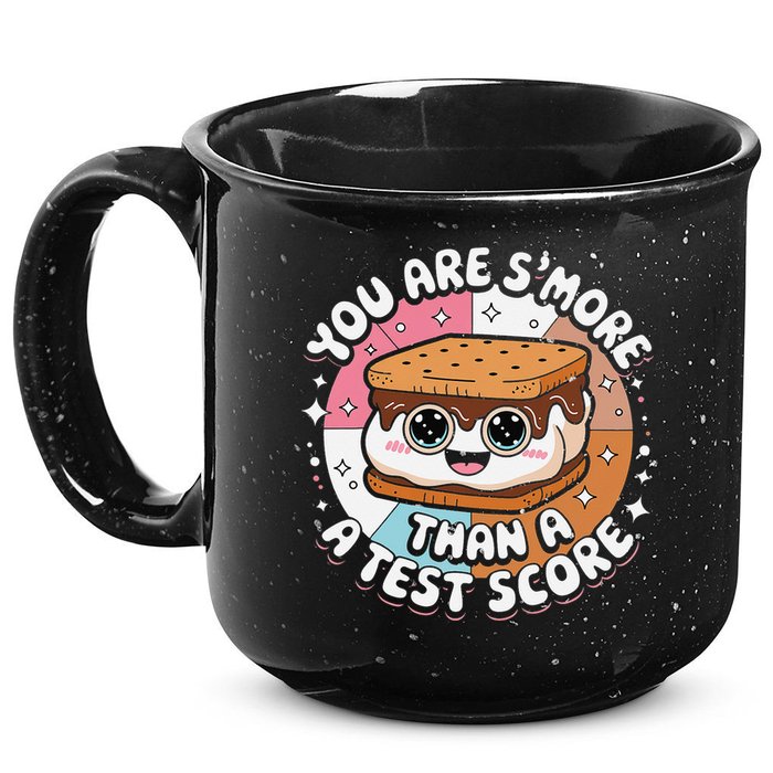 You Are Smore Than Ready For This Test Test Day Teacher 15oz Campfire Ceramic Mug