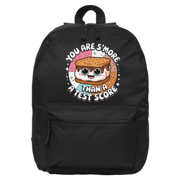 You Are Smore Than Ready For This Test Test Day Teacher 16 in Basic Backpack