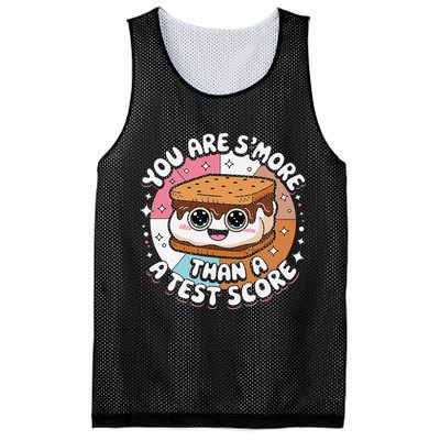 You Are Smore Than Ready For This Test Test Day Teacher Mesh Reversible Basketball Jersey Tank