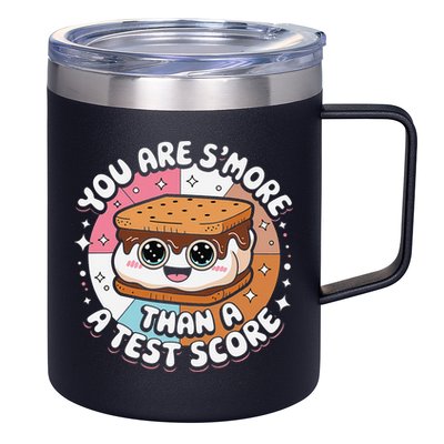 You Are Smore Than Ready For This Test Test Day Teacher 12oz Stainless Steel Coffee Mug